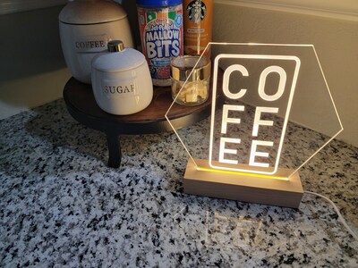 Copy-Engraved Coffee Sign - image2
